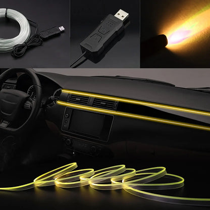 RGB Car Interior Ambient LED Light Strip